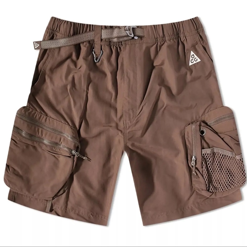 Men's Brown Cargo Shorts NIKE ACG S - NWOT